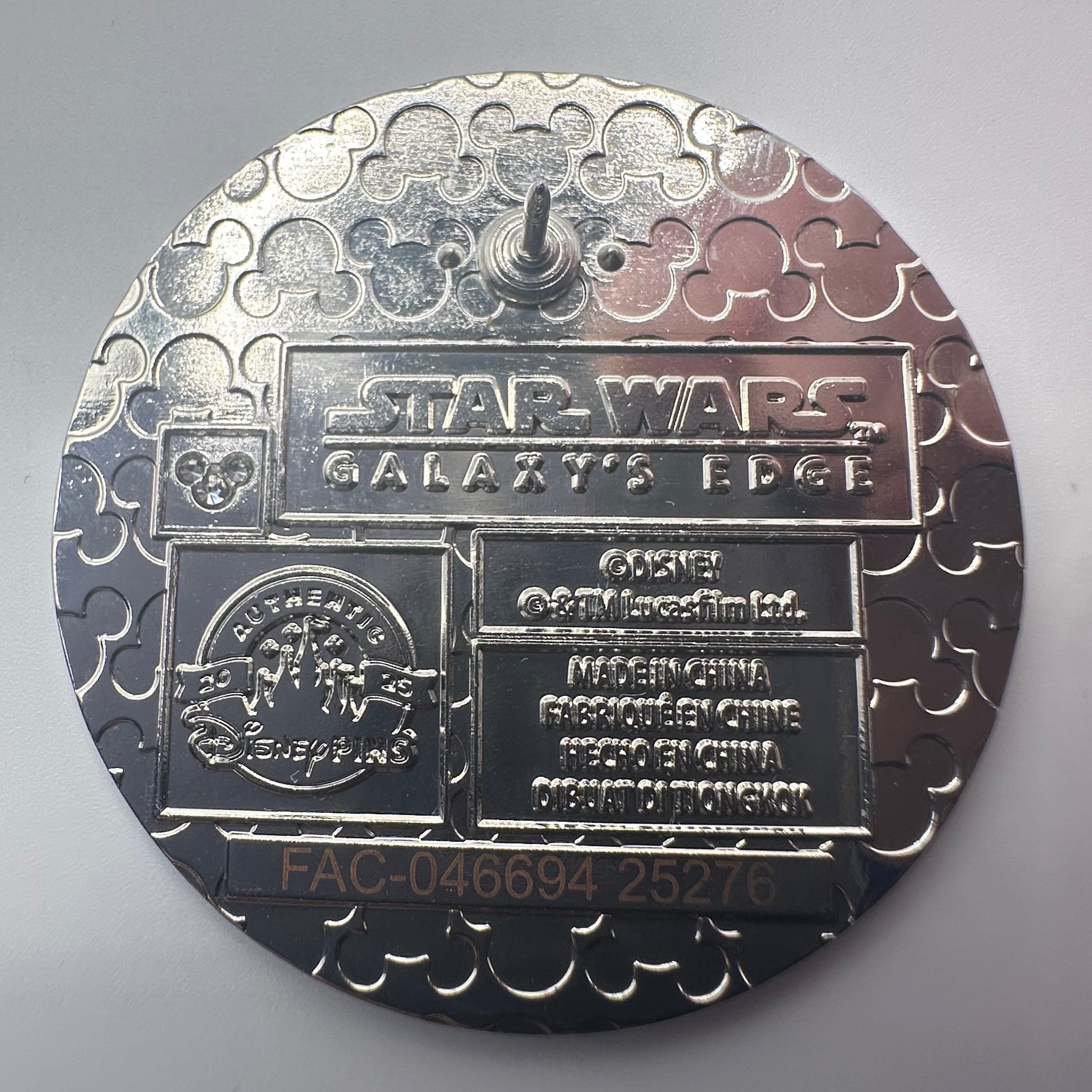 2025 - Star Wars - Millennium Falcon - Galaxy’s Edge - Disney Pin