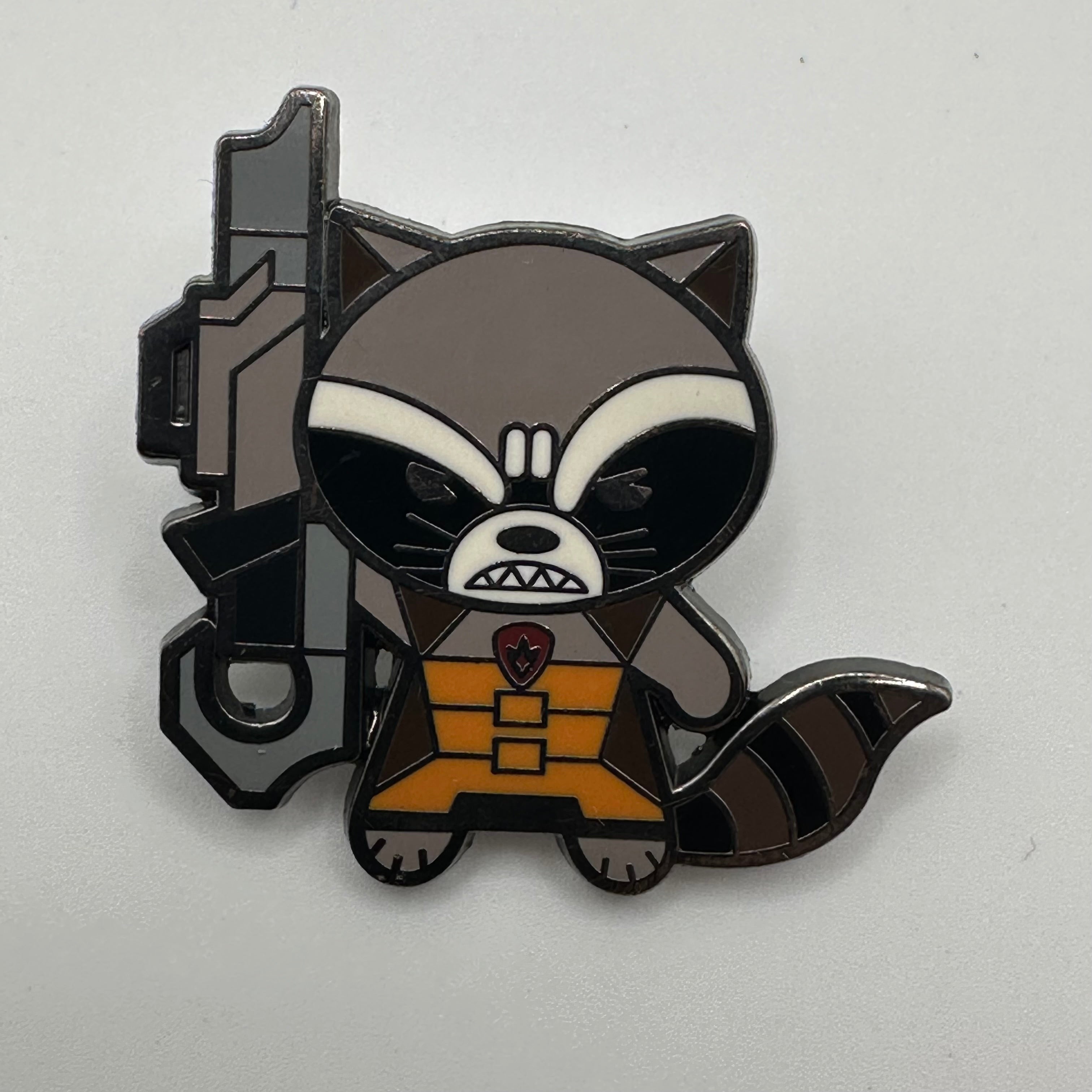 2020 - Marvel - Rocket Raccoon - Kawaii Art Series 2 - Disney Pin