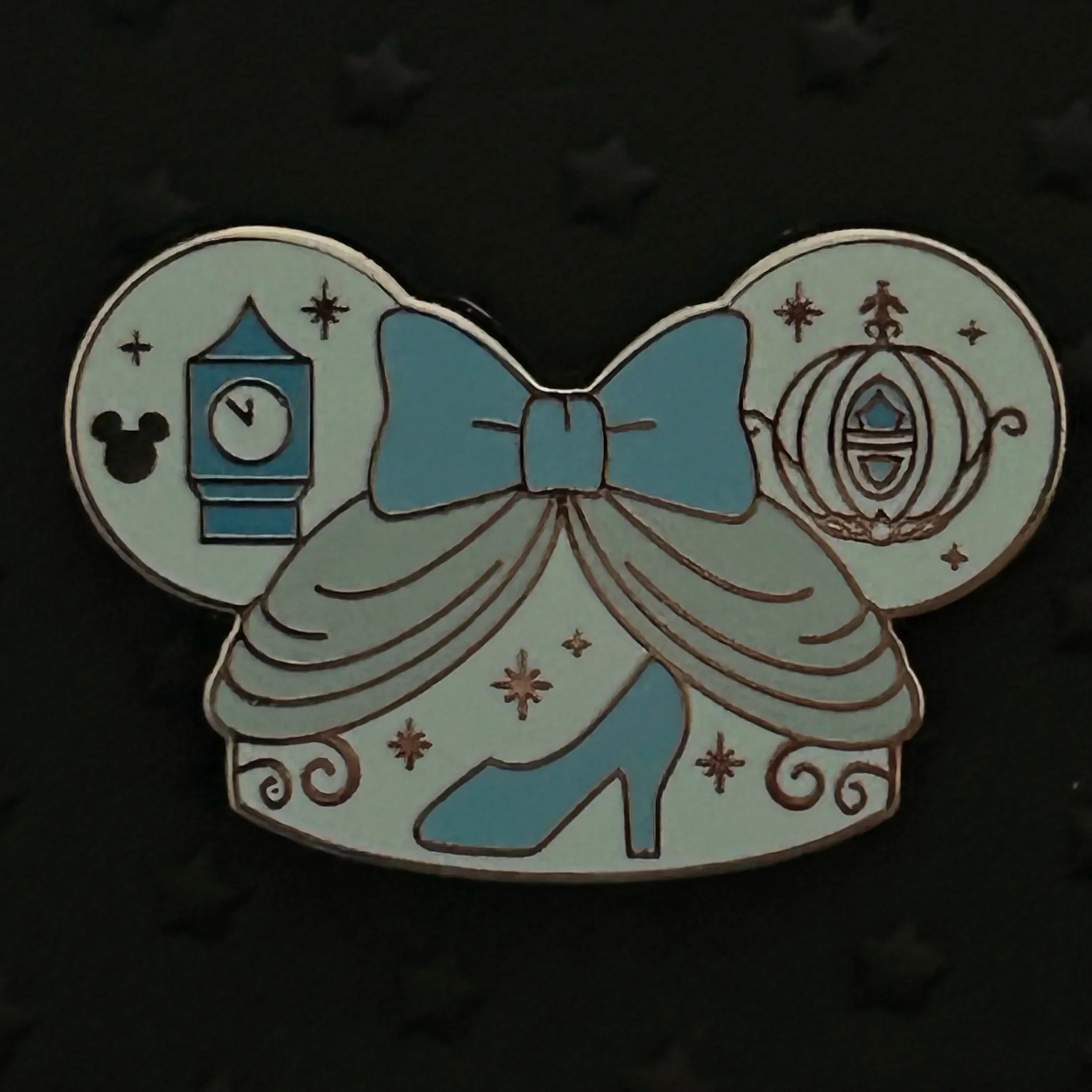 2024 - Cinderella - Mickey Ears - Hidden Disney - Pin