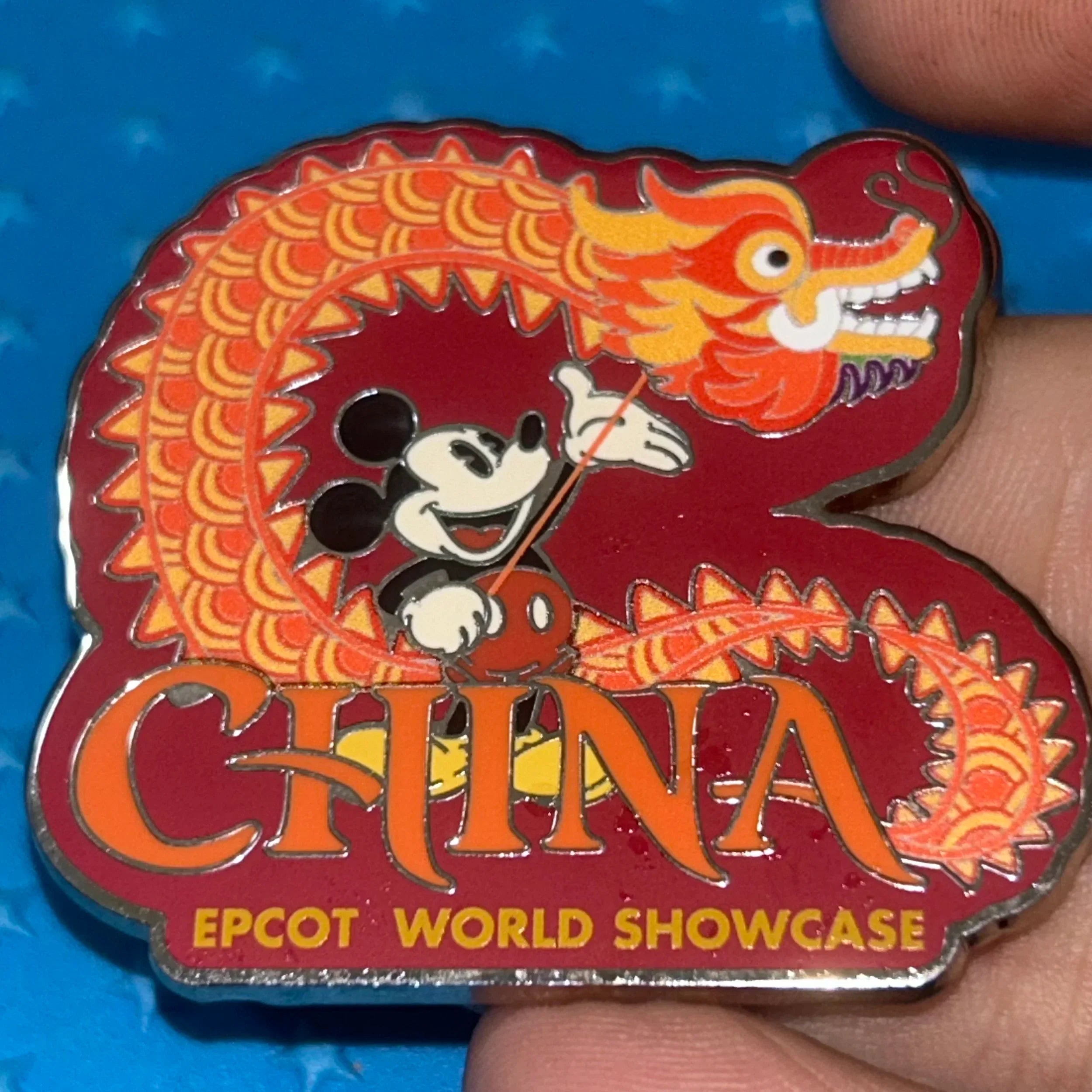 2020 - Mickey Mouse - China - EPCOT - Disney Pin