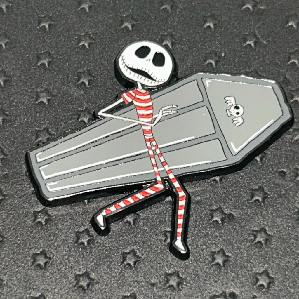 Loungefly - Jack Skellington - Surfing with Coffin - Disney Pin