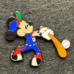 2001 - Mickey Mouse - Swinging a Bat - LE 3,000 - Disney Pin