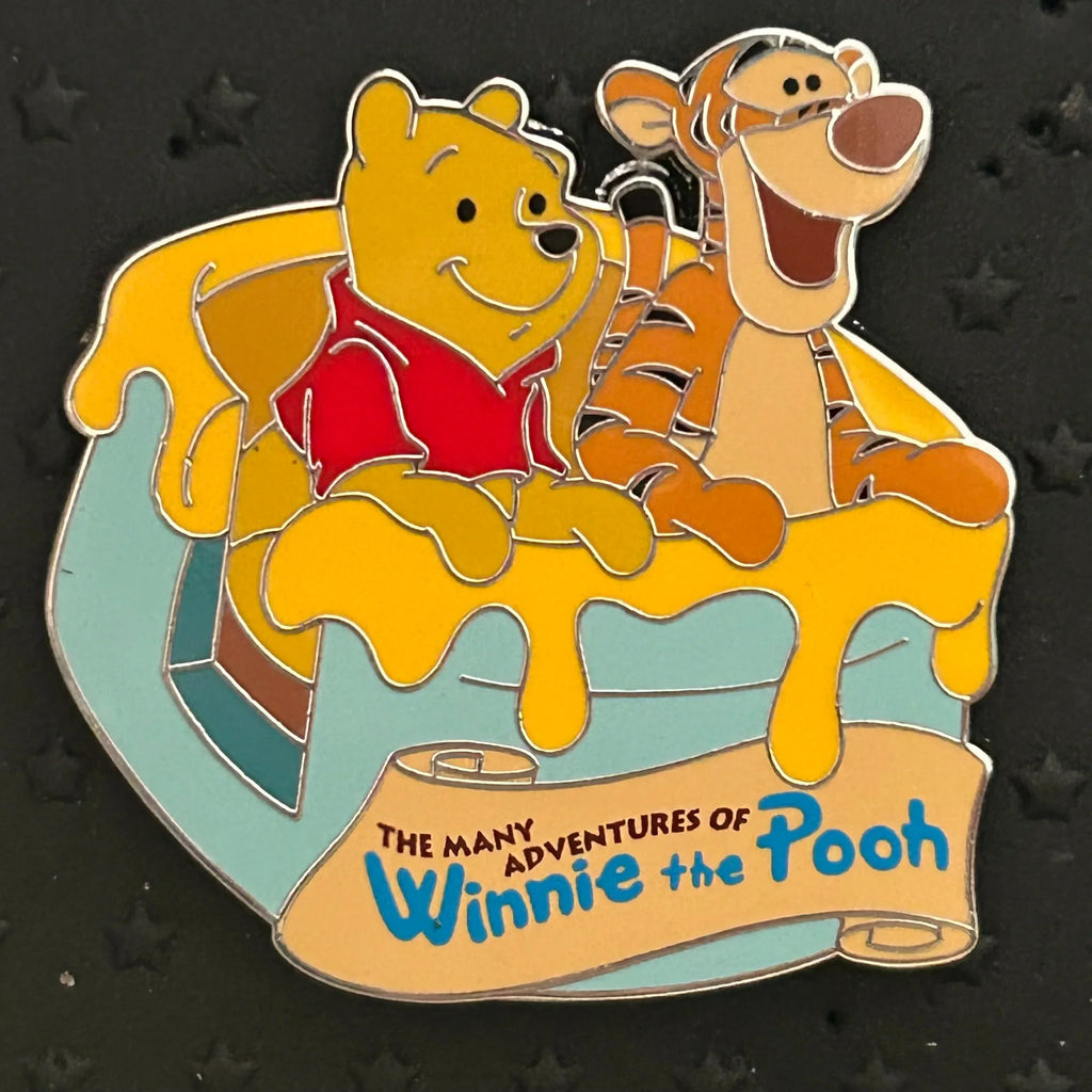 2024 - Pooh Bear and Tigger - The Many Adventures of Winnie the Pooh - Ride Vehicle - WDW - Disney Pin