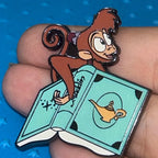 Loungefly - Abu With Book - Aladdin - Disney Pin