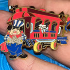 2001 - Clown Caboose Float - Mickeys Trade Parade - LE 2,500 - Pin