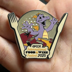 2025 - Figment - EPCOT - International Food and Wine Festival - LR - Disney Pin