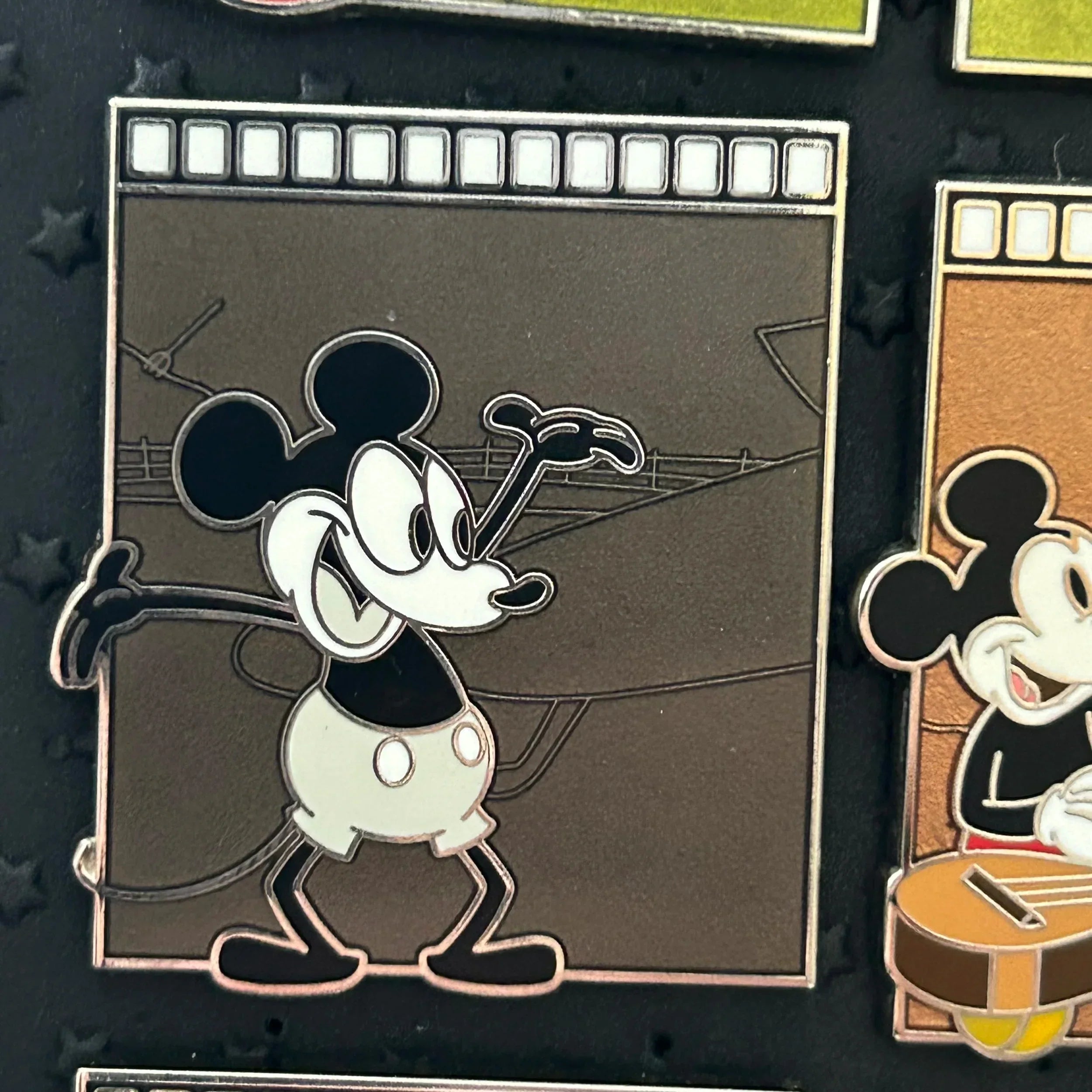 FULL SET - 10 Pins- Mickey and Minnie - 95 Magical Years - Film Strip - LR - Mystery Collection