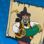 2015 - Sharky Pirate - Accordion Player - Jake and the Neverland - Disney Pin