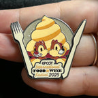 2025 - Chip and Dale - EPCOT International Food and Wine Festival - LR - Disney Pin