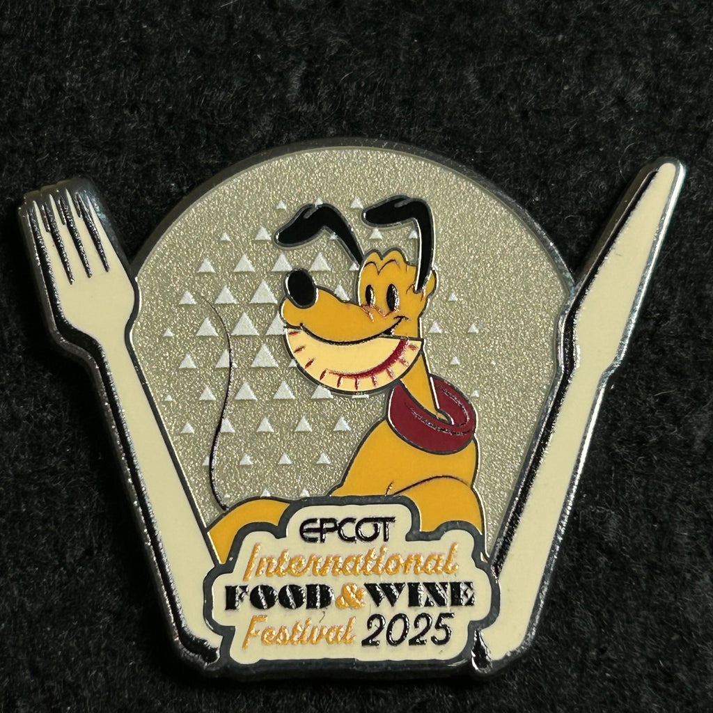 2025 - Pluto - International Food and Wine Festival - LR - Disney Pin