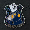 2022 - Major Friedkin - ZPD - Zootopia Police Badge - Polar Bear - Disney Pin