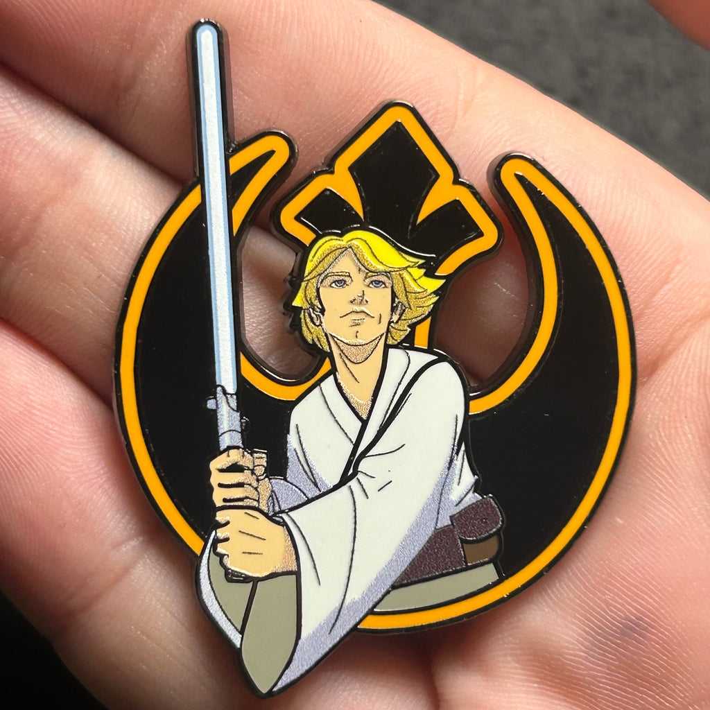 2025 - Luke Skywalker with Lightsaber - Starter Series - Star Wars - Disney Pin