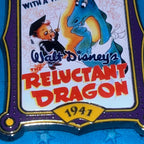 2001 - Reluctant Dragon - Movie Poster - Disney Pin