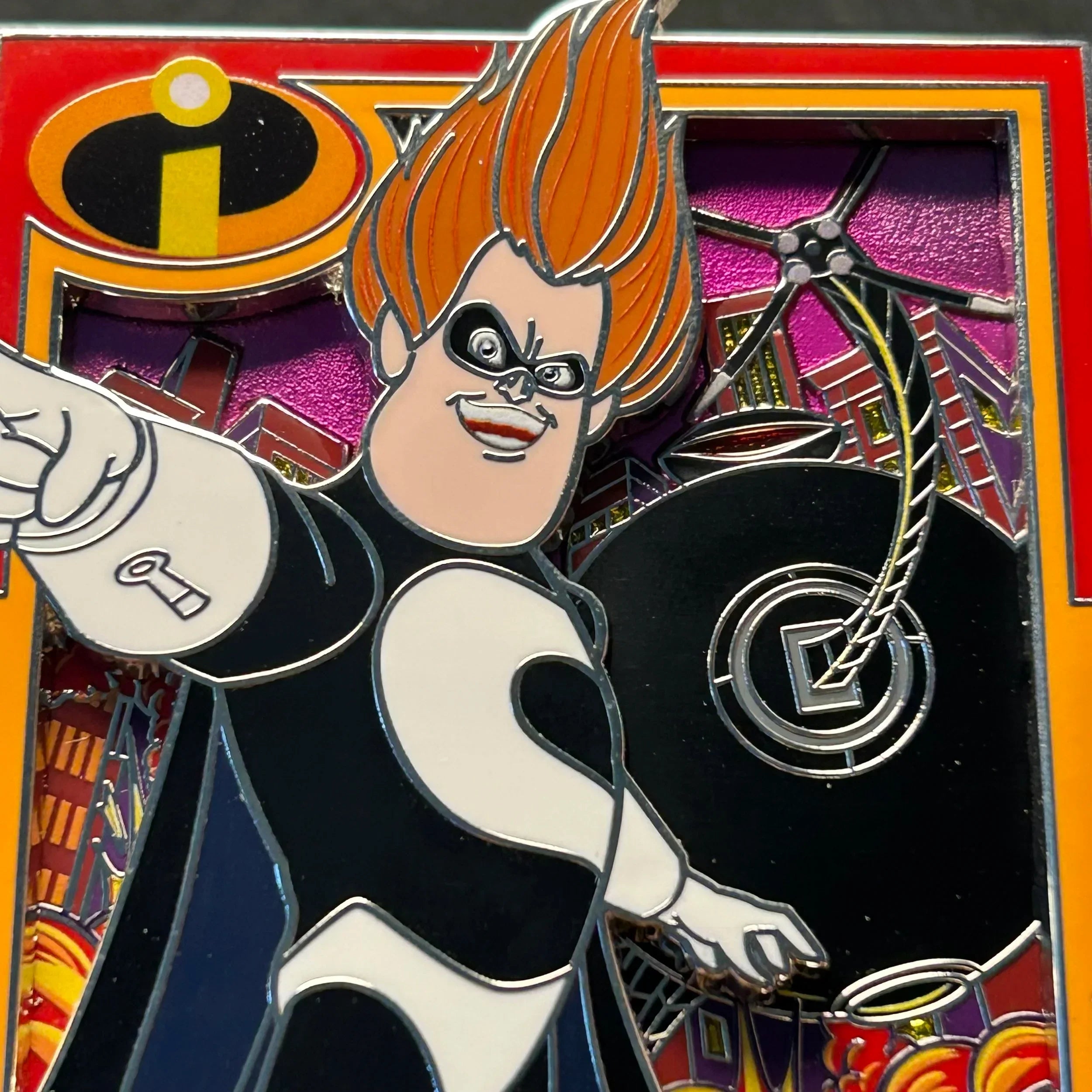 2024 - Syndrome - The Incredibles - Villain - WDI - LE 300 - Disney Pin on Pin
