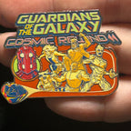 2025 - Guardians of the Galaxy Cosmic Rewind - Gamora Rocket Groot Drax StarLord - EPCOT -Disney Pin