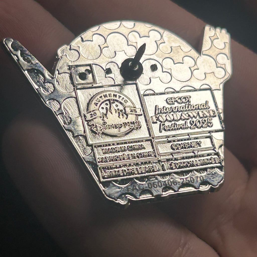 2025 - LR - Daisy Duck - EPCOT - International Food and Wine Festival - Disney Pin