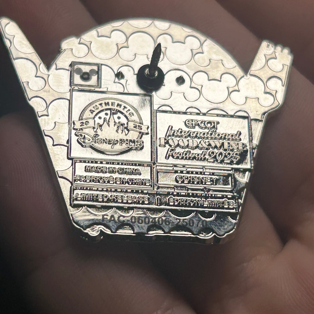 2025 - LR - Daisy Duck - EPCOT - International Food and Wine Festival - Disney Pin