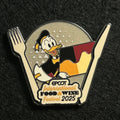 2025 - LR - Donald Duck - EPCOT - International Food and Wine Festival - Disney Pin