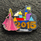 2015 - Aurora - Sleeping Beauty - Castle - Dated - Disney Pin on Pin
