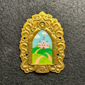 2024 - Build A Pin - Sleeping Beauty - Castle Scene - Frame Backer - Disney Pin