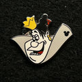 2019 - Queen of Hearts - Head - Hidden Mickey - Disney Pin