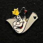 2019 - Queen of Hearts - Head - Hidden Mickey - Disney Pin