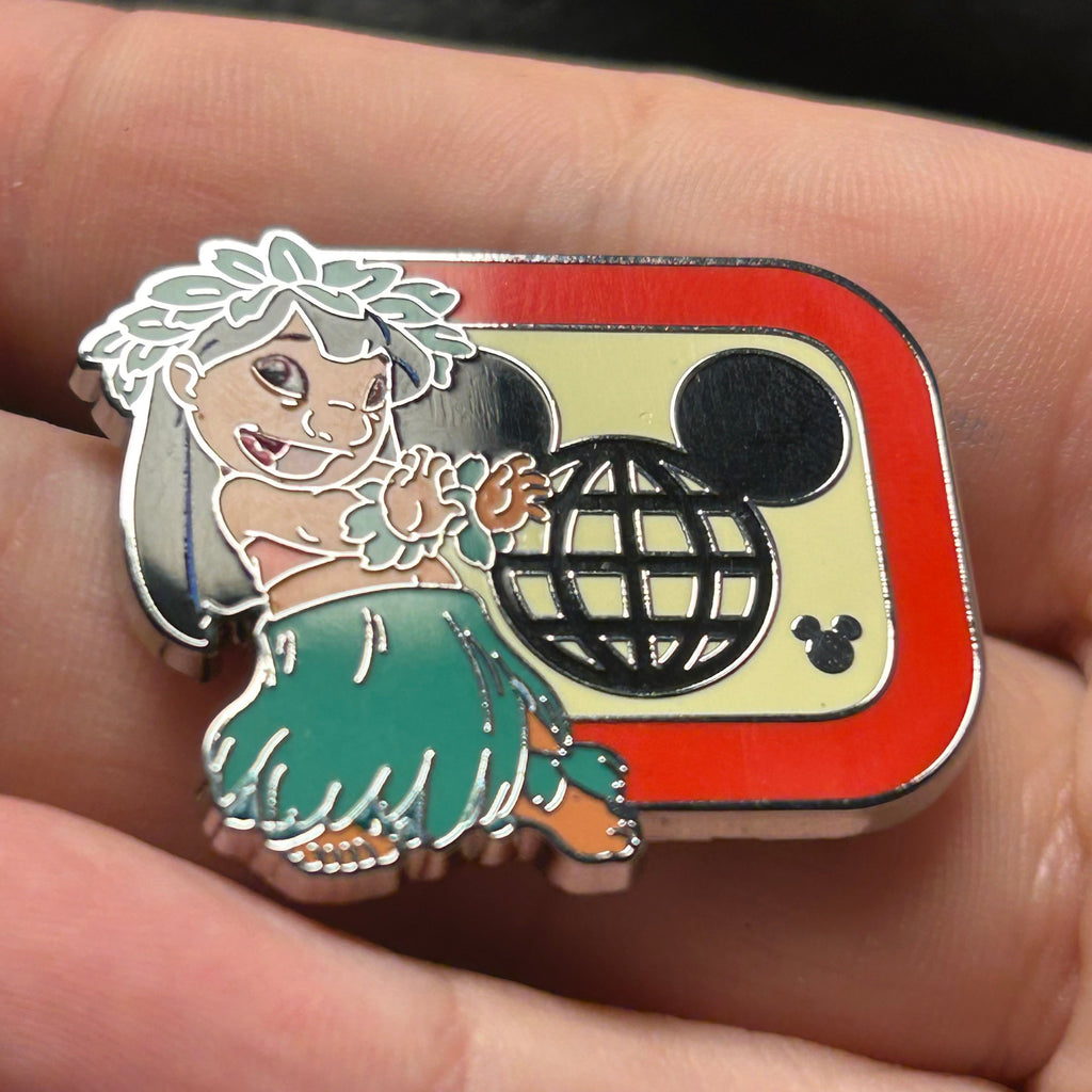 2025 - Lilo D - Lilo and Stitch - WAVE B - Hidden Mickey - Disney Pin