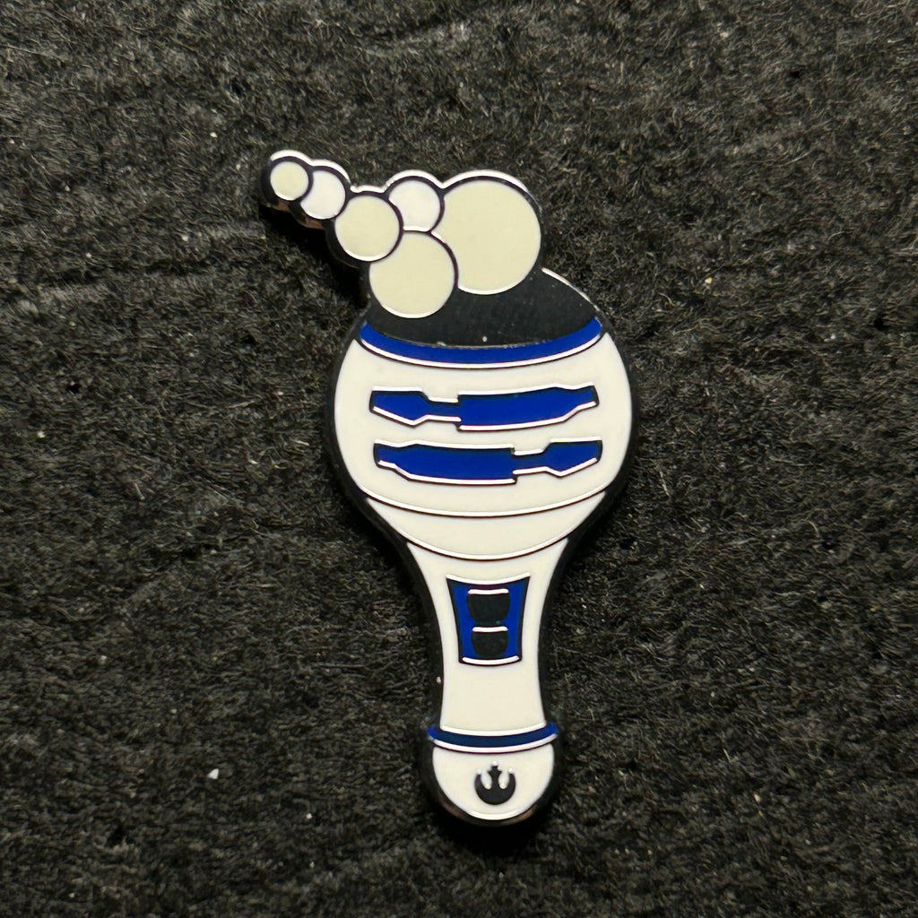 2025 - R2D2 Bubble Wand - Star Wars - WAVE B - Hidden Mickey - Disney Pin