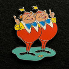 2024 - Tweedledee and Tweedledum - Alice in Wonderland - Disney Pin