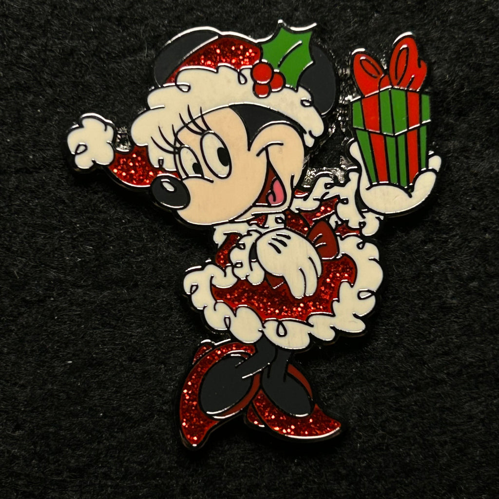 2025 - Minnie Mouse Full Body - Holding Present - Christmas Clothes - Disney Pin