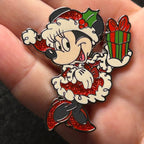 2025 - Minnie Mouse Full Body - Holding Present - Christmas Clothes - Disney Pin