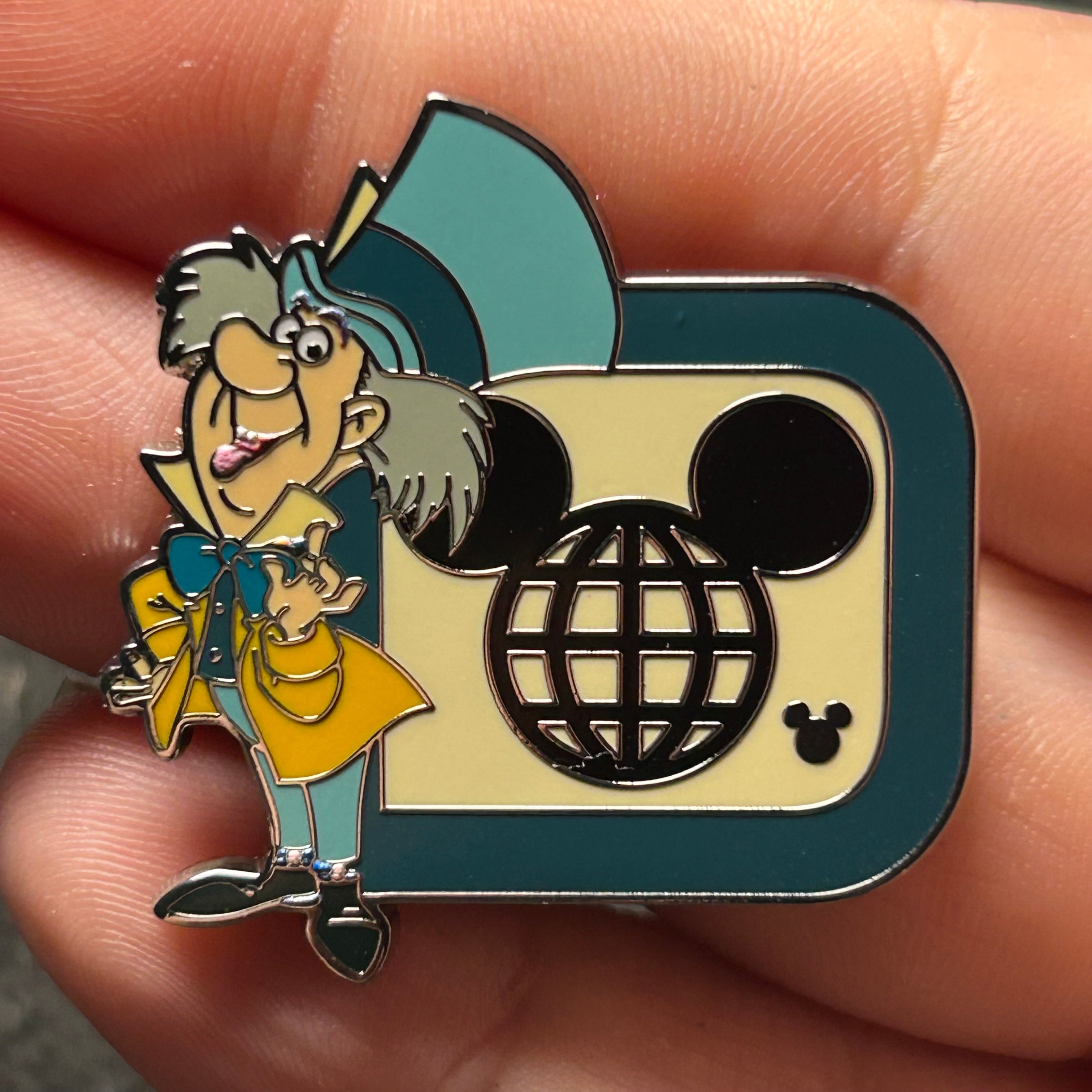 2025 - Mad Hatter D - CHASER WAVE B - Hidden Mickey - Disney Pin