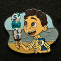 2023 LR - Luca with "Summer" Ice Cream - Double Texture - Disney Pin