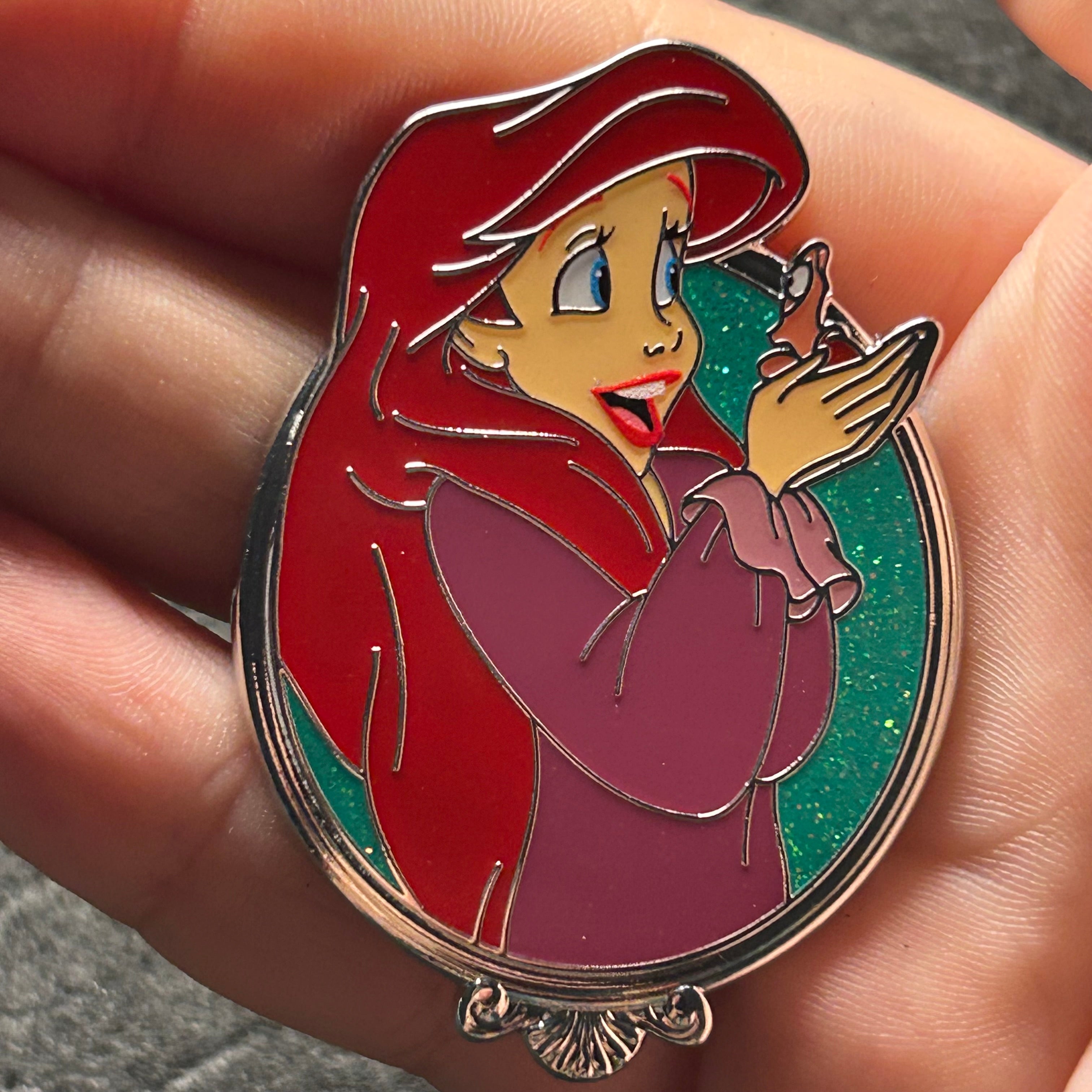 2025 - Ariel Holding Sebastian - The Little Mermaid - Upper Body - Disney Pin