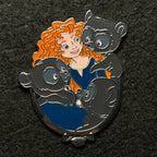 2025 - Merida with Brothers as Bears - Brave - Disney Pin