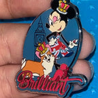 2020 - Minnie Mouse - Brilliant - United Kingdom - EPCOT - Corgi - Disney Pin
