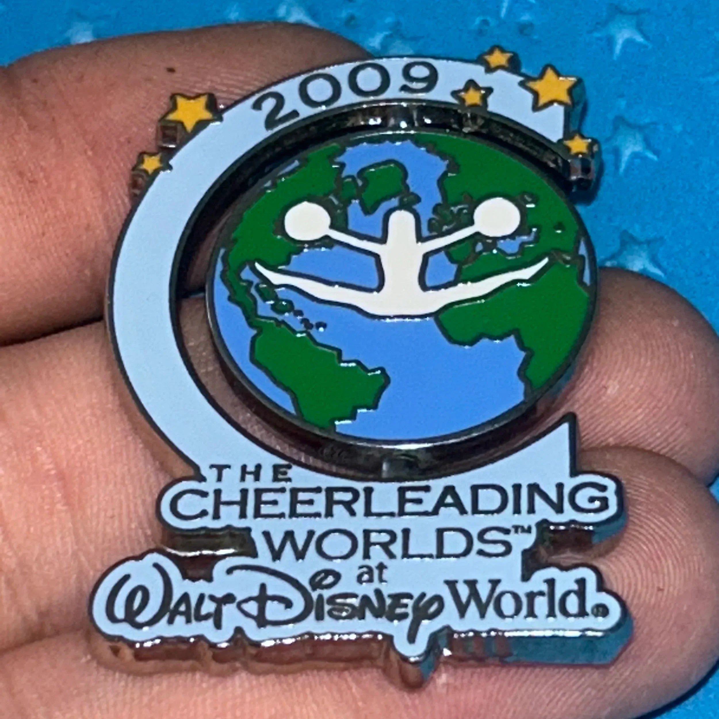 2009 - WDW - The Cheerleading Worlds - Spinner - Disney Pin
