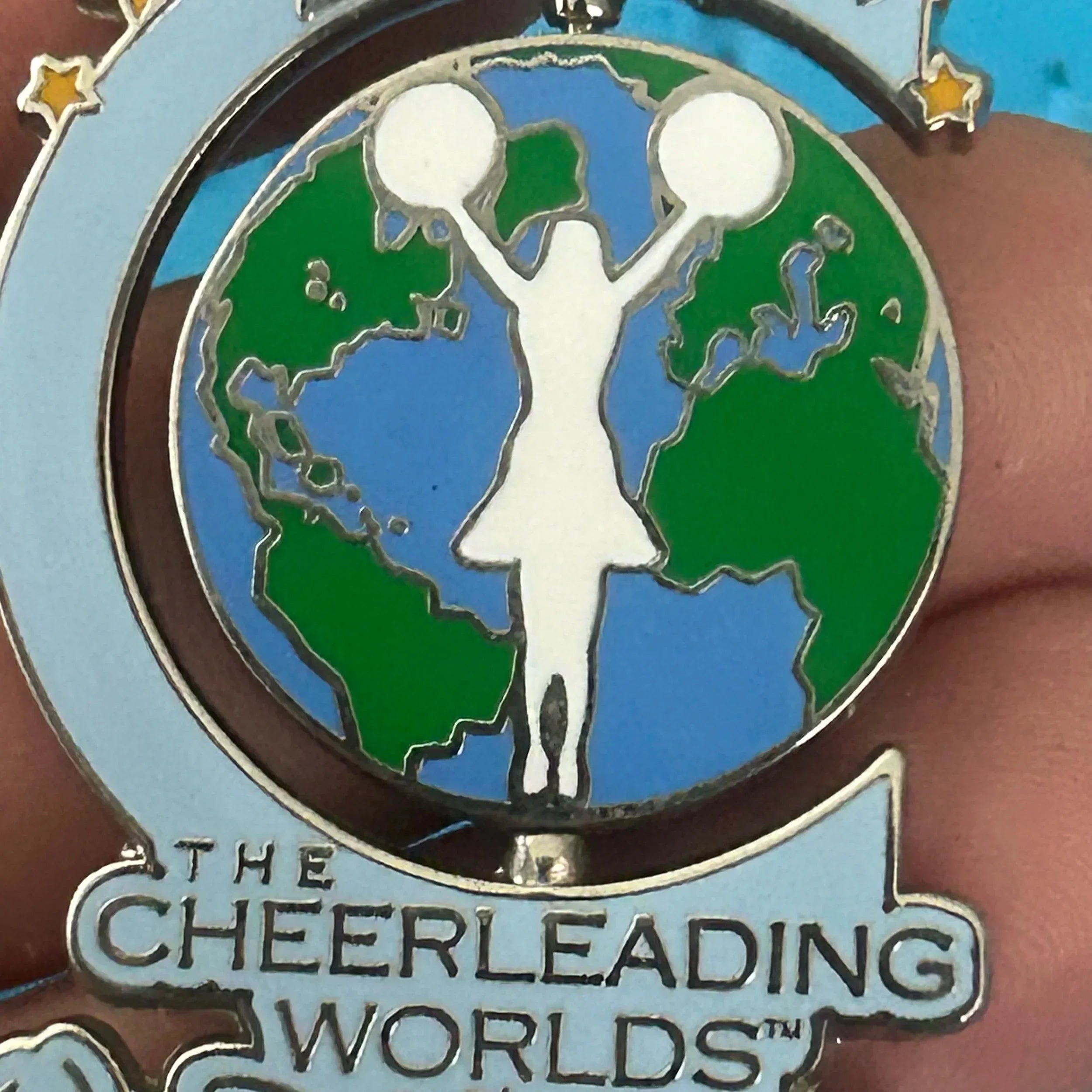 2009 - WDW - The Cheerleading Worlds - Spinner - Disney Pin