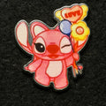 Angel -  Aimants - Lilo and Stitch - Holding Love Balloon - Disney Pin