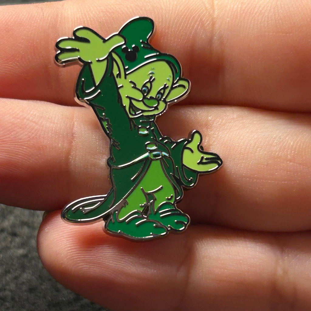 2025 - Dopey Full Body - WAVE B - Green Series - Hidden Mickey - Disney Pin