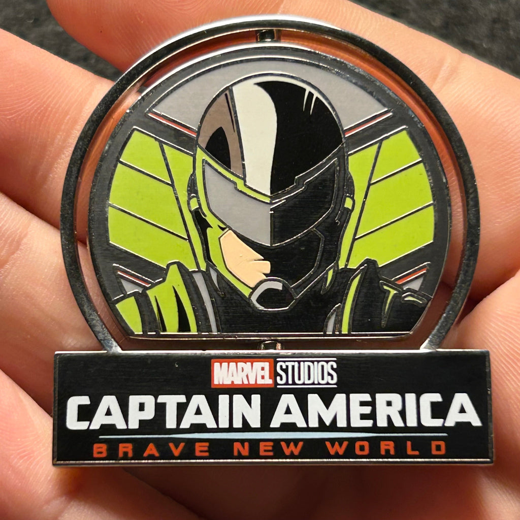 2025 - LR - Captain America Brave New World - Spinner - Marvel - Disney Pin