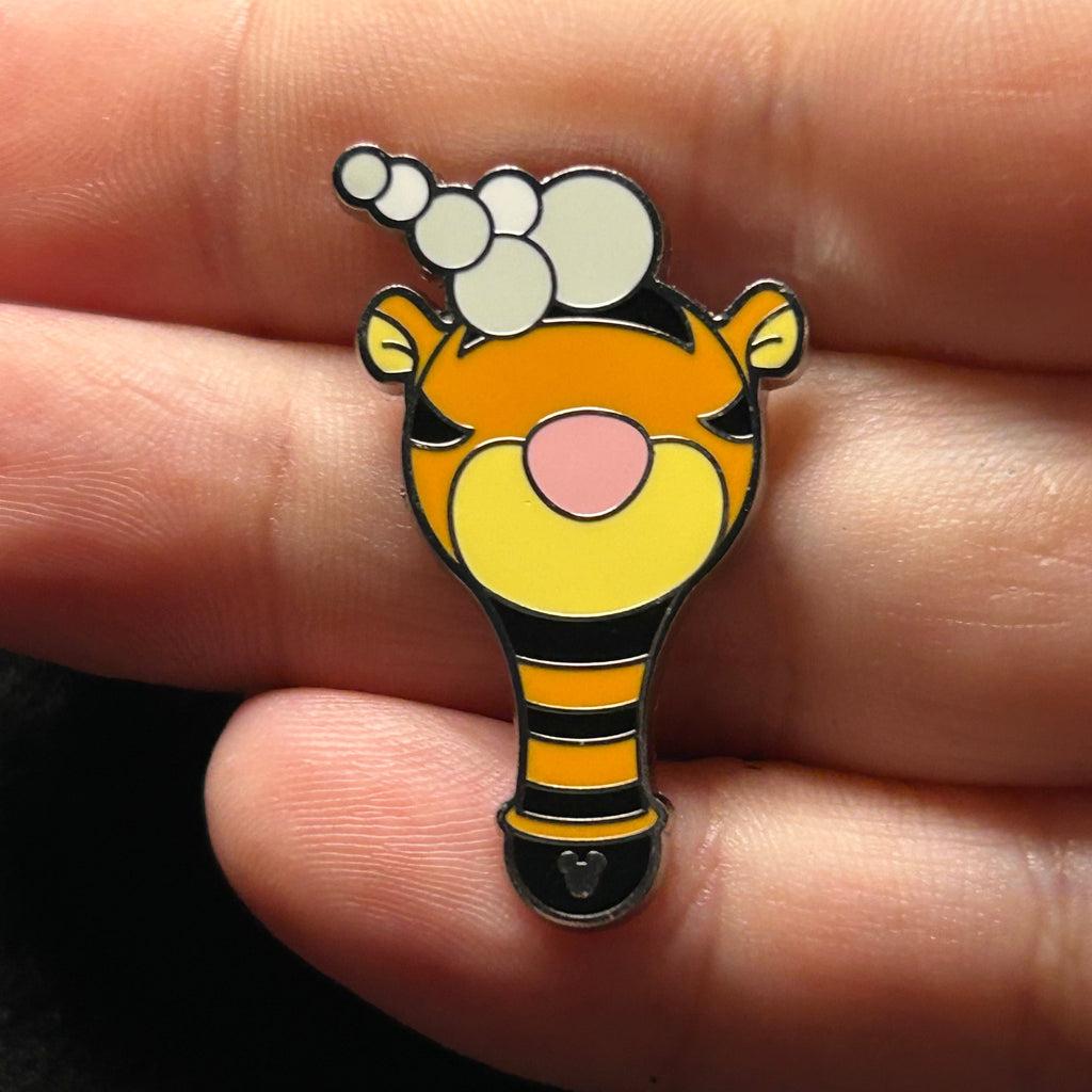 2025 - Tigger Bubble Wand - Winnie The Pooh - WAVE B - Hidden Mickey - Disney Pin