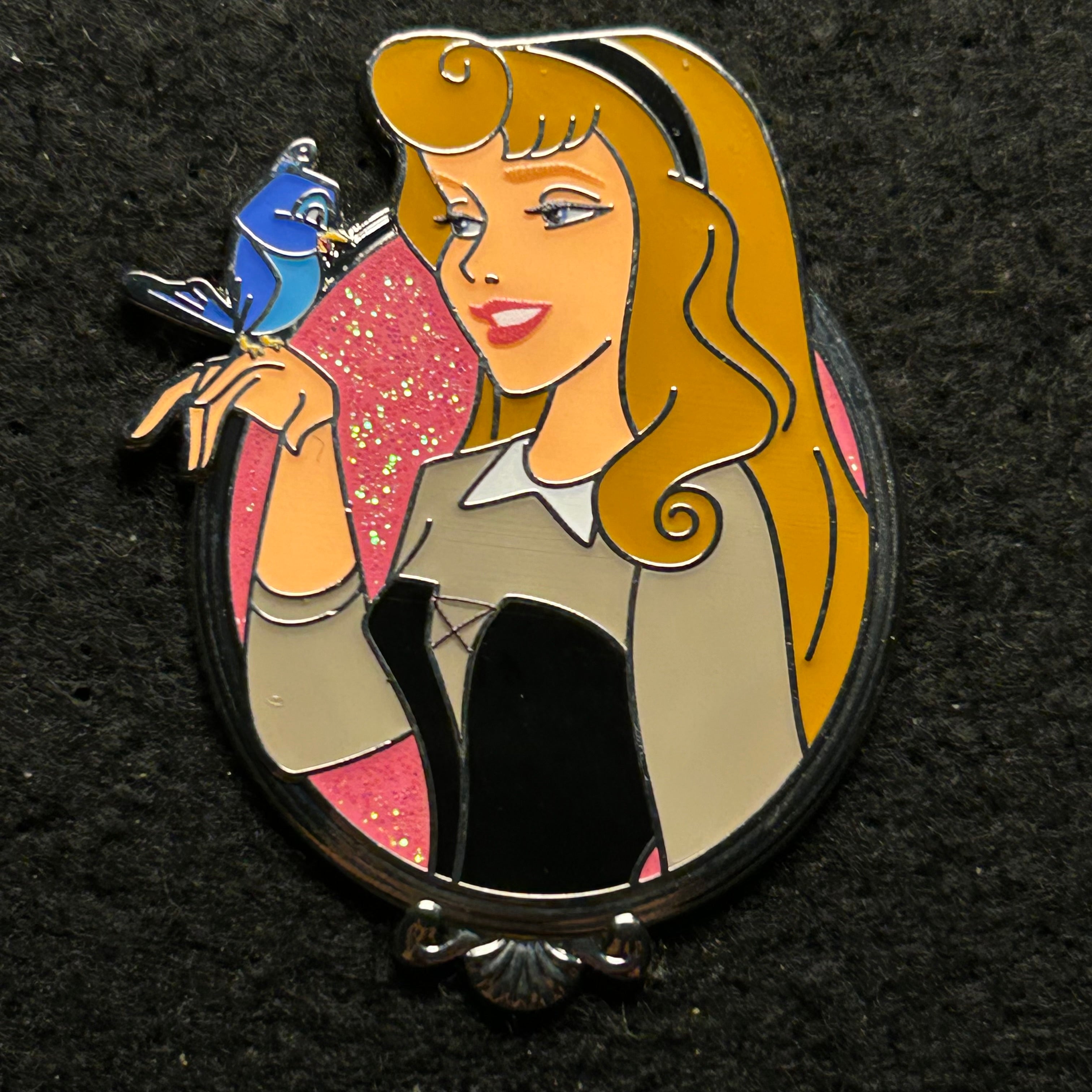 2025 - Briar Rose - Upper Body - Holding Bird - Disney Pin