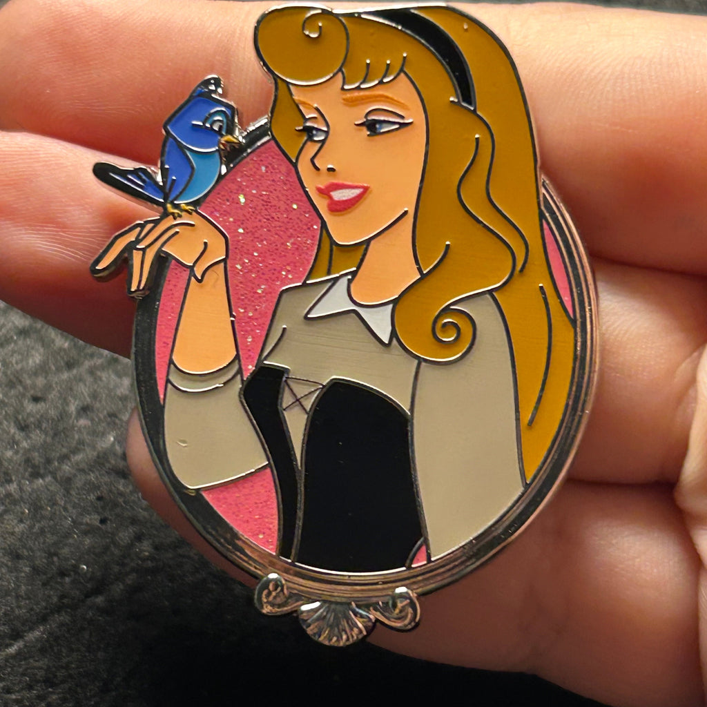 2025 - Briar Rose - Upper Body - Holding Bird - Disney Pin