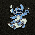 2025 - Stitch on Skateboard - Blue Series - WDW - Hidden Disney Pin