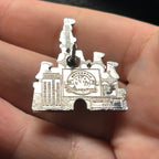2025 - Red Mickey Side Profile Castle - WAVE B - Hidden Mickey - Disney Pin