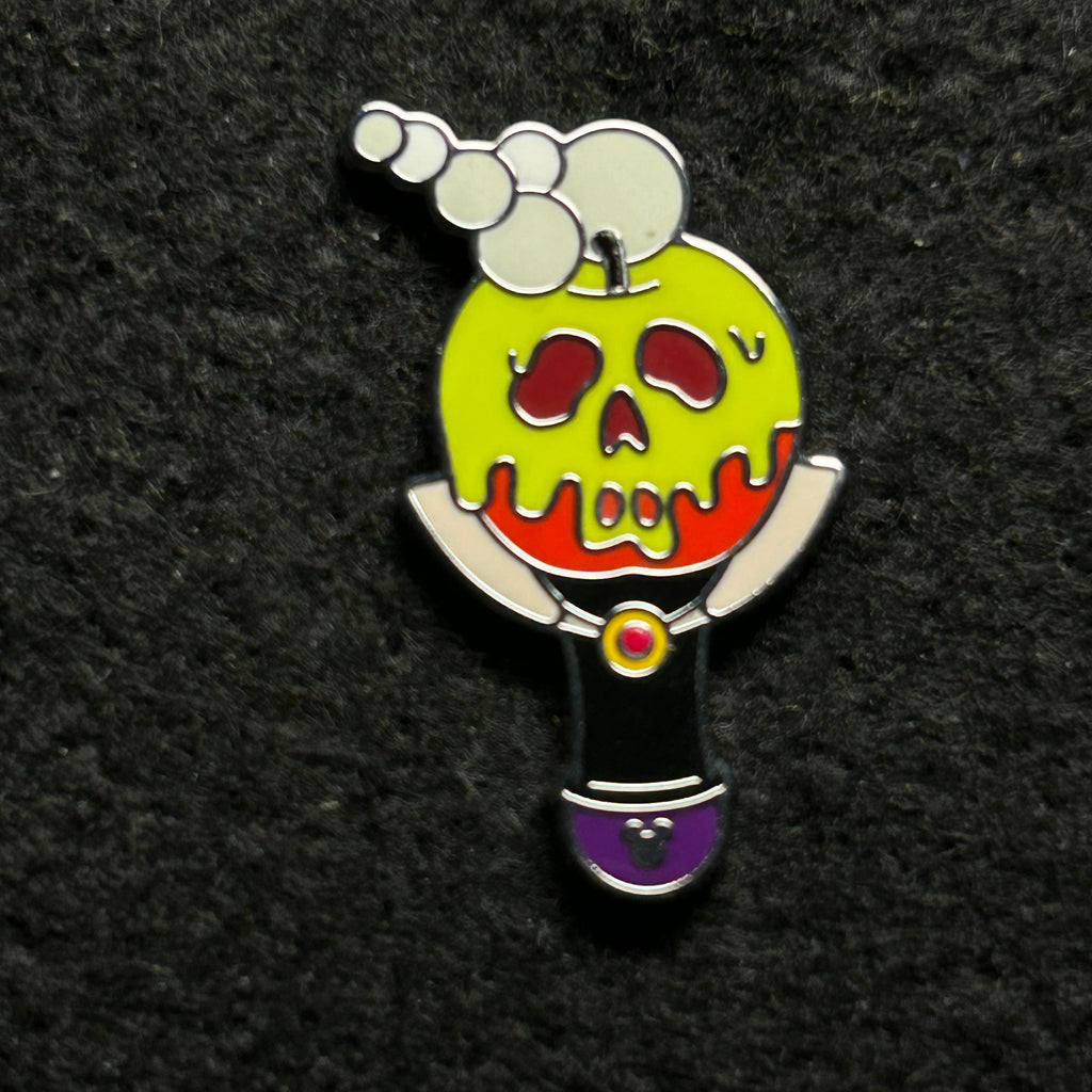 2025 - Evil Queen Bubble Wand - WAVE B CHASER - Hidden Mickey - Disney Pin
