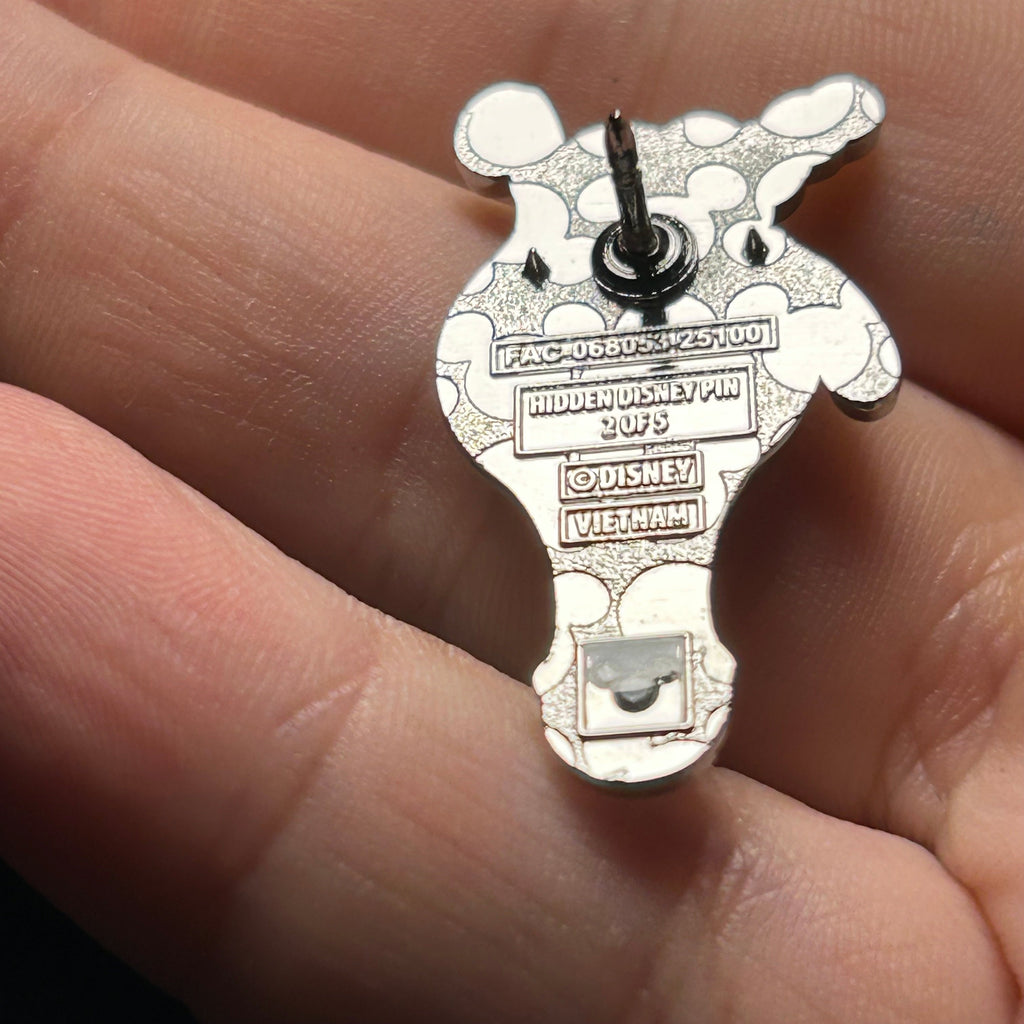 2025 - Pluto Bubble Wand - WAVE B - Hidden Mickey - Disney Pin
