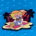 2024 - Loungefly - Daisy Duck - Lounging on Beach - Sunset - Disney Pin