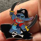 2025 - Pirate Stitch Holding Sword - Lilo and Stitch - Disney Pin